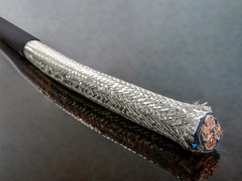 Large square rotary wire stripping machine