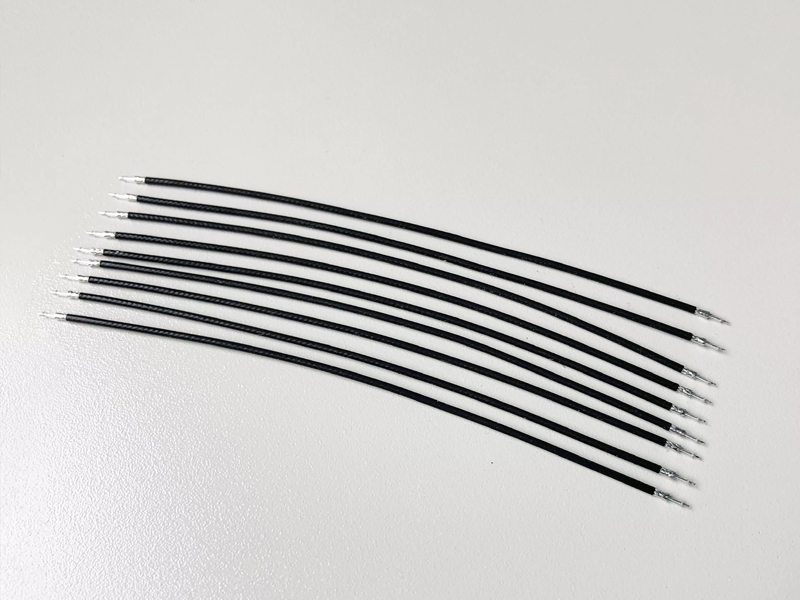 Fully automatic coaxial double head tin dipping machine