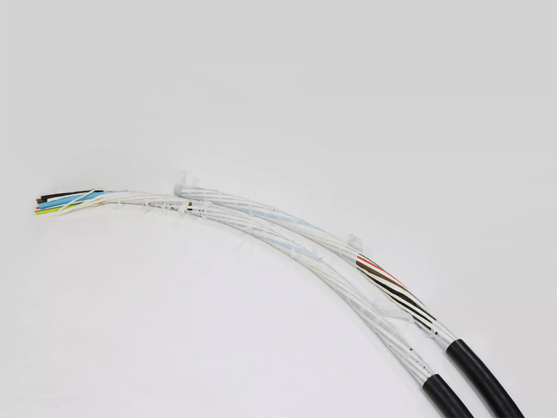 Semi automatic coaxial wire stripping machine