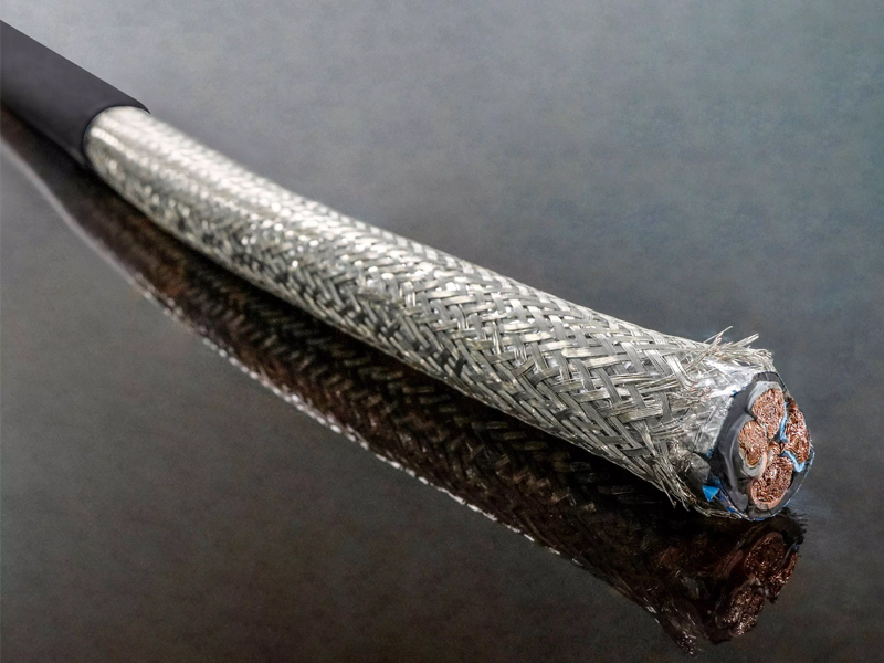 Semi automatic coaxial wire stripping machine