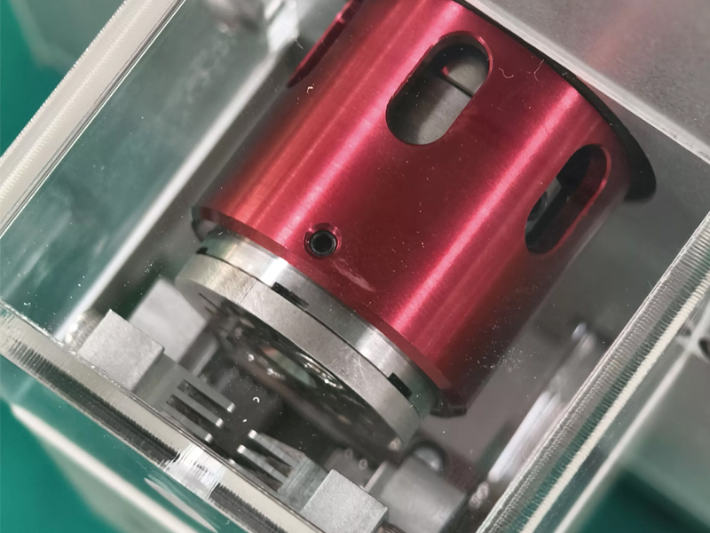 Semi automatic coaxial wire stripping machine