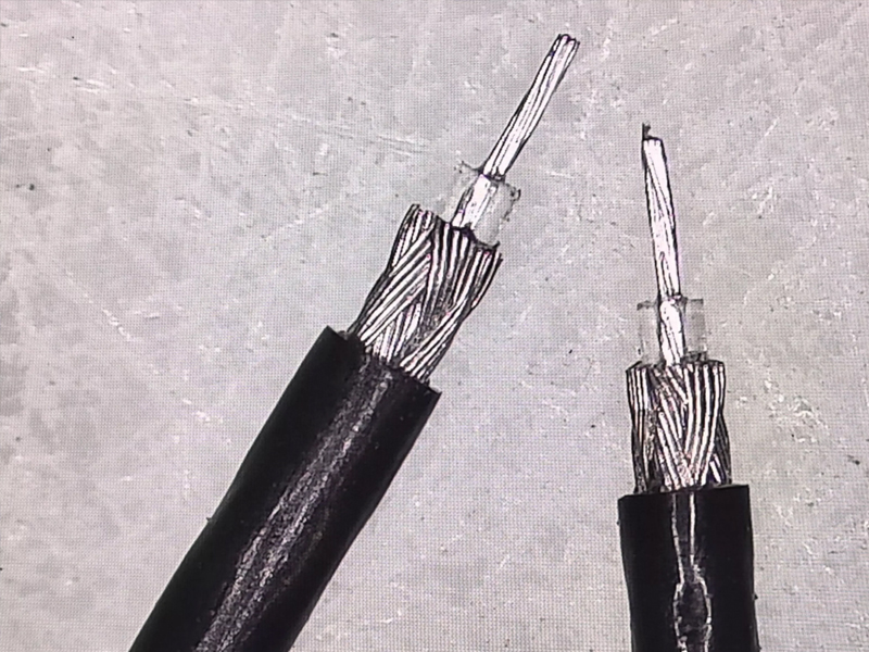 Semi automatic coaxial wire stripping machine