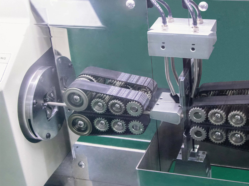 Fully automatic coaxial wire stripping machine